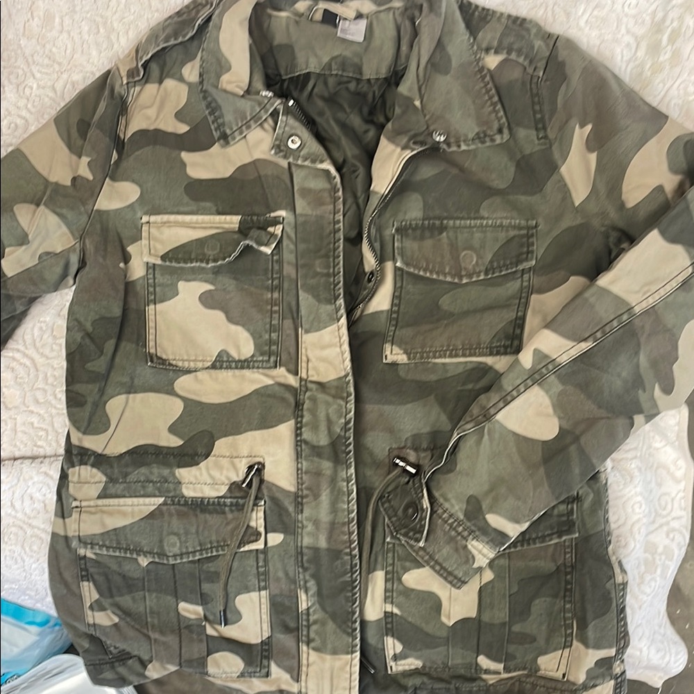 Camouflage Military Jacket